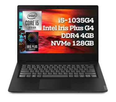 레노버 IdeaPad 노트북 S145-14IIL Classic G4 Iris i5 FreeDos 81W6003EKR 블랙 (i5-1035G4 35.5cm WIN미포함)