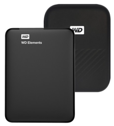 WD Elements Portable 휴대용 외장 드라이브 + 파우치