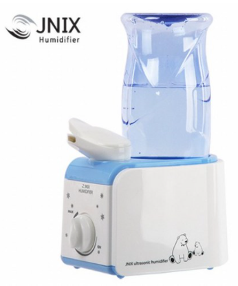 제이닉스 초음파 미니 가습기 [블루] JY-JBU60 탁상용 소형 책상용 페트병 생수병 통세척 사무실 가정용