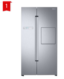가정용 대형 냉장고 : 삼성전자 양문형 냉장고 RS82M6000S8 815L 방문설치