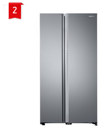 가정용 대형 냉장고 : 삼성전자 F9000 양문형 냉장고 RH81K80D0SA 814L 방문설치