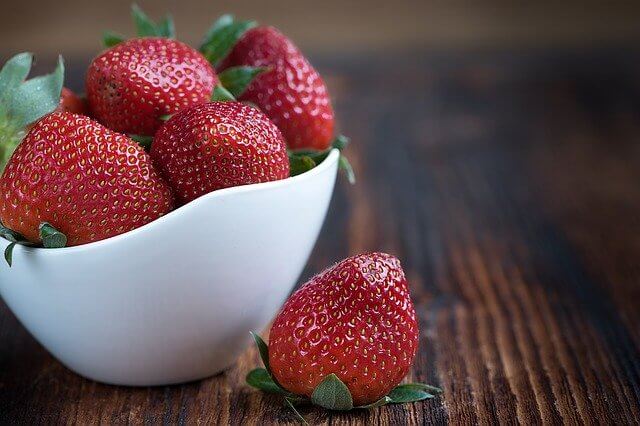 피로회복에 좋은 음식 : 딸기