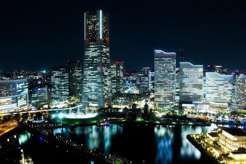 요코하마 여행 : 도시 야경